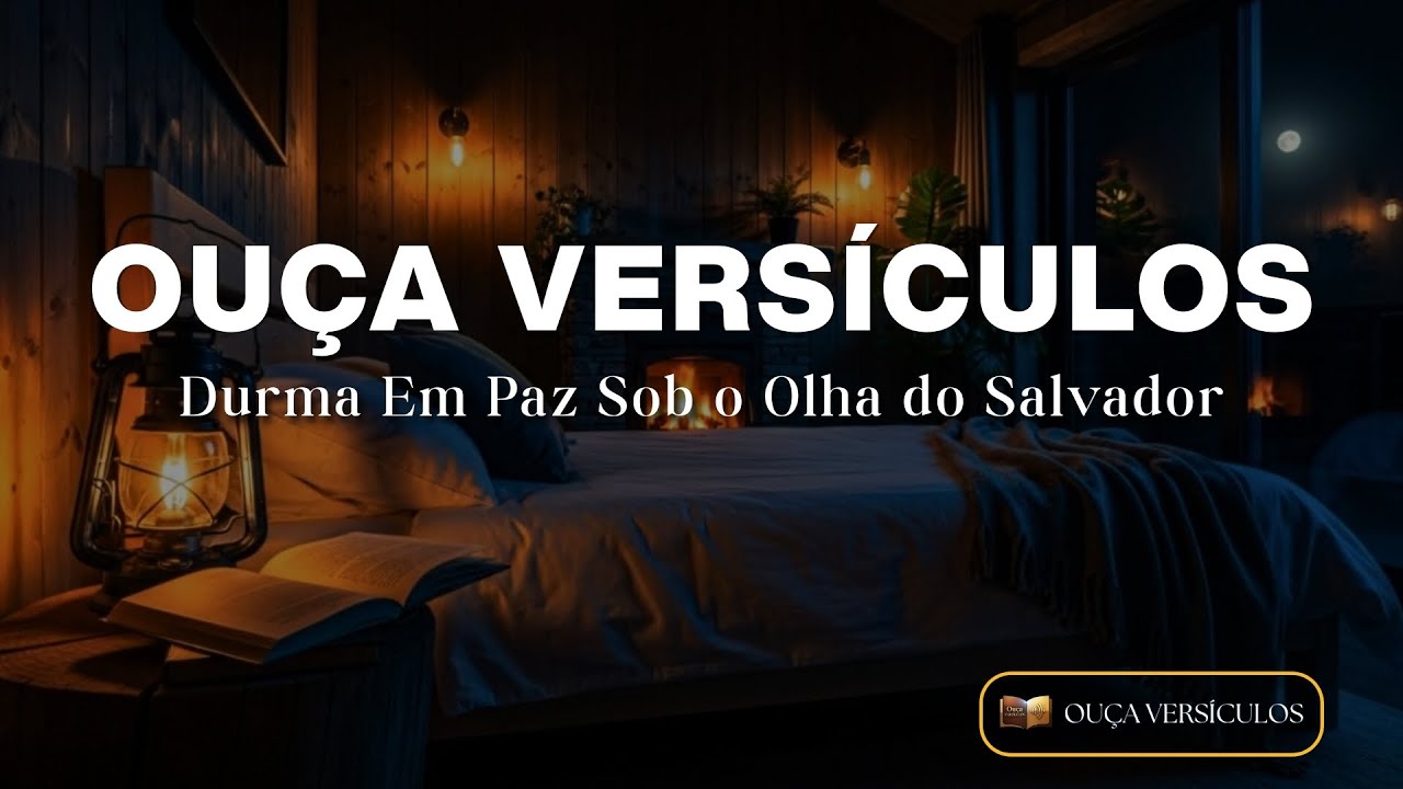 SALMOS PARA DORMIR: Durma em Paz Sob o Olhar do Teu Salvador (Oração da Noite)