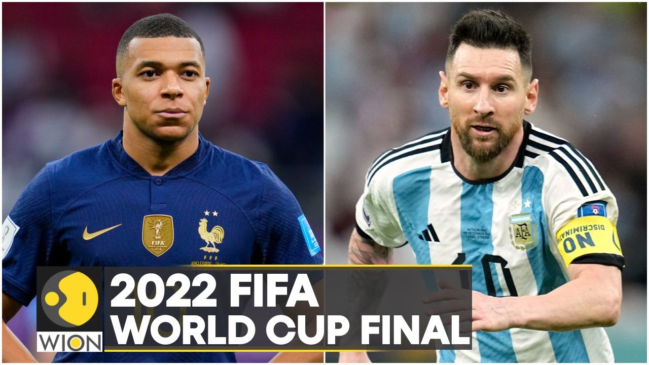 FIFA World Cup final between France and Argentina; Lionel Messi will be playing his last WC match