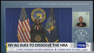 VIDEO: NY attorney general seeks to dissolve NRA