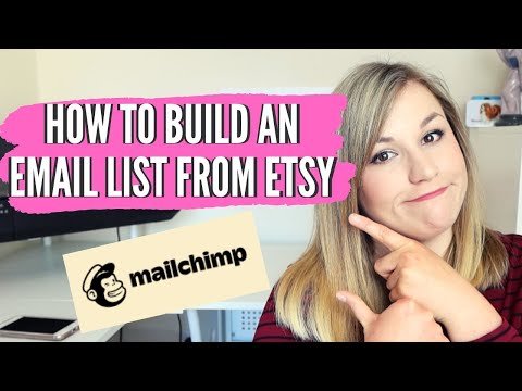 HOW TO BUILD AN EMAIL LIST FROM ETSY: WHY YOU NEED AN EMAIL LIST NOW. HOW TO GET EMAIL SUBSCRIBERS