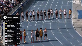 1600-Meter-Lauf der Jungen (High School) – Drake Relays 2026 [Wiederholung des kompletten Rennens]