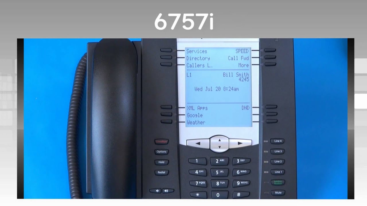 Mitel® Answers 6750i Series How do I view the IP Address?