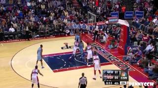 John Wall Career High 47pts Highlights + Post game Interview vs the Grizzlies HD