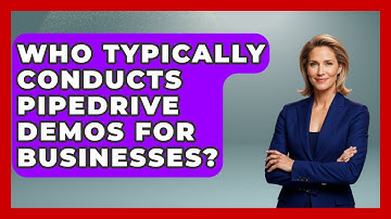 Who Typically Conducts Pipedrive Demos for Businesses? | Sales Saas Breakdown News