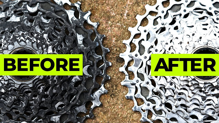 How I CLEAN my Bicycle Cassette so it Sparkles and Lasts Longer
