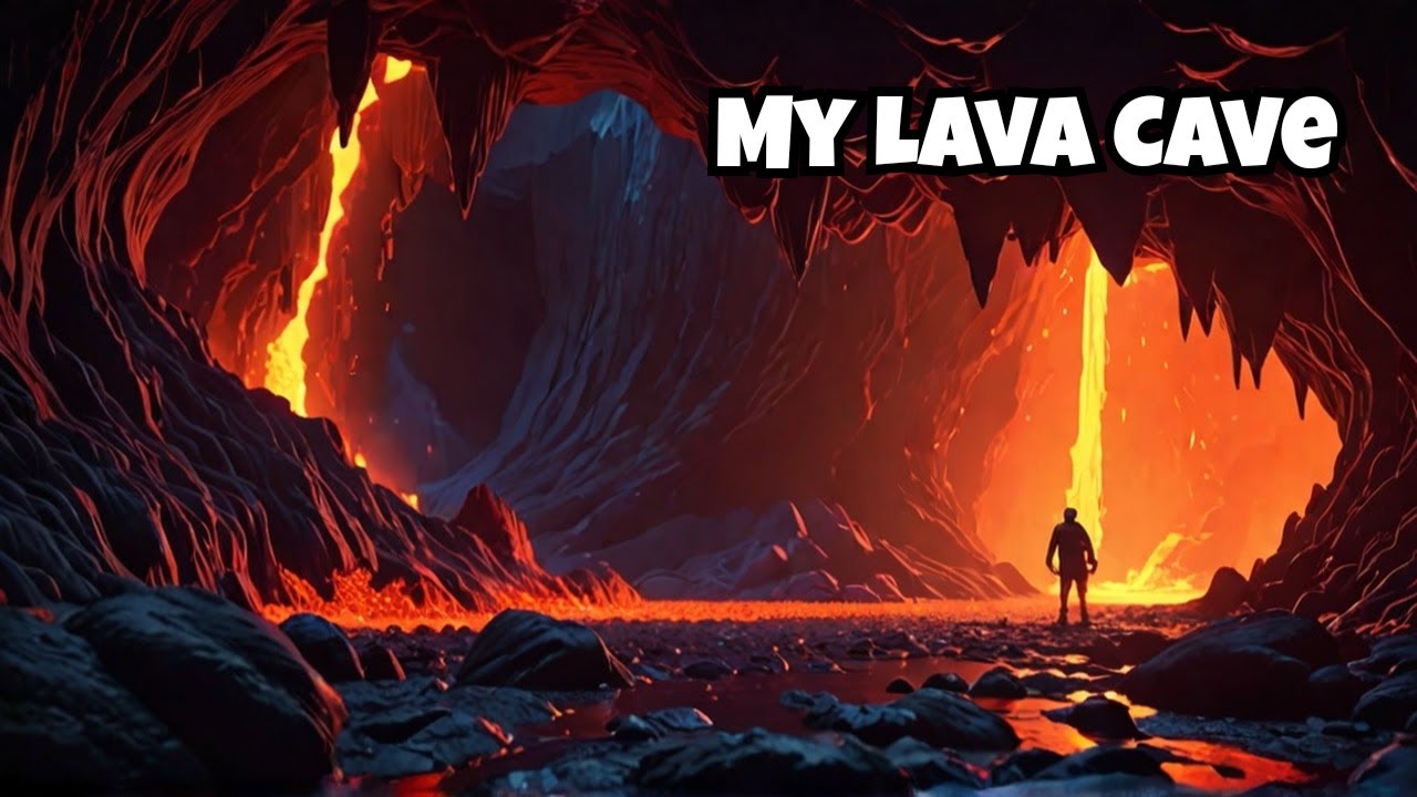 We Explored a Lava Cave - YouTube