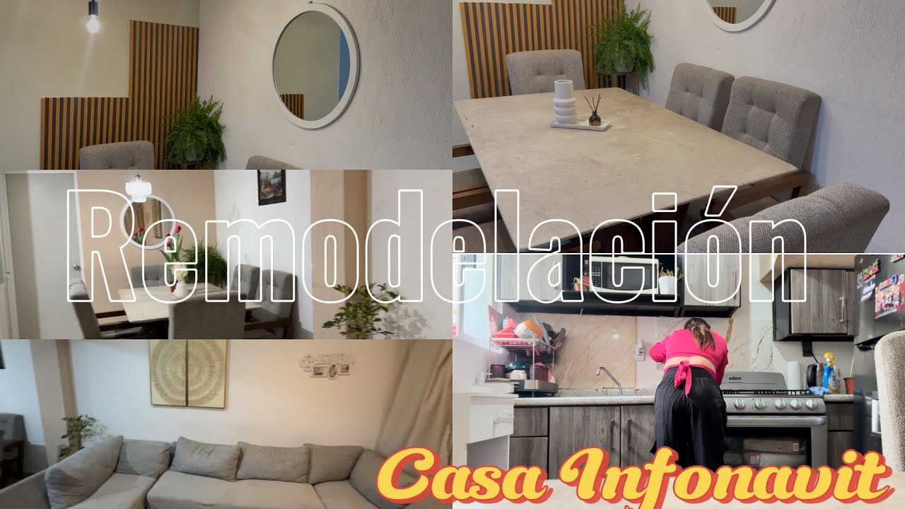 Actualización HOUSE TOUR 🏡/ Remodelación casa Infonavit  / Gaby Gonzz 