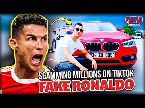 Fake Cristiano Ronaldo is SCAMMING MILLIONS of TikTok USERS!