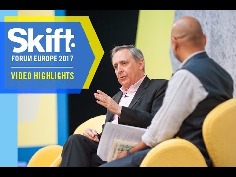 InterContinental Hotels Group CEO Richard Solomons at Skift Forum Europe 2017
