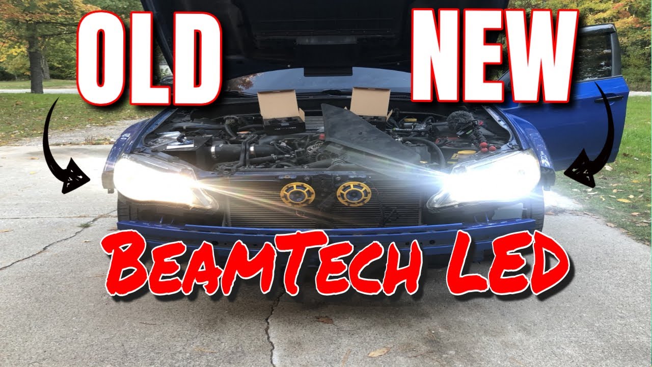 BeamTech Subaru WRX Led Headights!