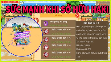 Hải tặc tí hon: Sức mạnh khi sở hữu haki cấp 1- cấp 4 quá bá đạo