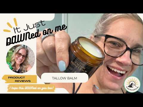 How does THIS tallow balm SMELL and FEEL on your skin? #amazonfinds