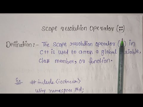 Scope Resolution Operator in C++ Explained | Global vs Local Variable | C++ Tutorial for Beginners