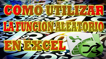 😱Como GENERAR números ALEATORIOS en Excel 🔁🔢 - [FUNCION ALEATORIO en Excel]