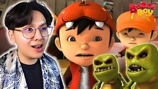 BOBOIBOY VS MULTI-MONSTER!! | BoBoiBoy Season 1 Episode 3 Reaction