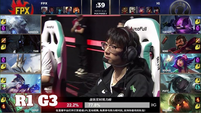 iG vs FPX. Match 03.03.2019 on LPL 2019 Spring Lol