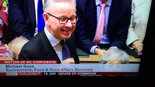 Corbyn Calls Michael Gove "an absolute prat"