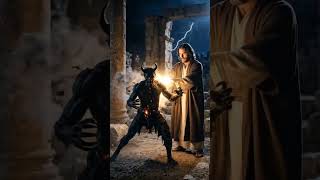Jesus Vs Devil #ytshorts #shorts #jesus #jesuschrist #bible