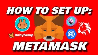 How to Set Up MetaMask Wallet ✔️ | PancakeSwap - SushiSwap - Uniswap - BabySwap - DappRadar screenshot 2