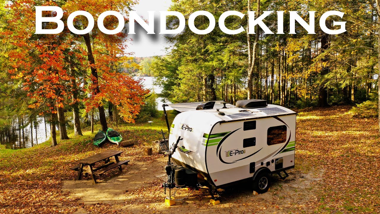 Бундокинг в Адирондаке