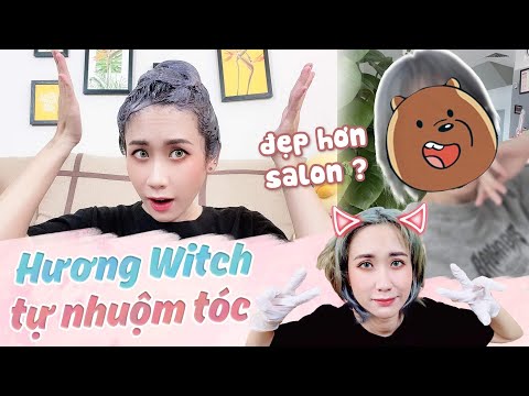Video TỰ NHUỘM TÓC XÁM KHÓI XANH 200K HƠN 2 TRIỆU NGOÀI... - youtube