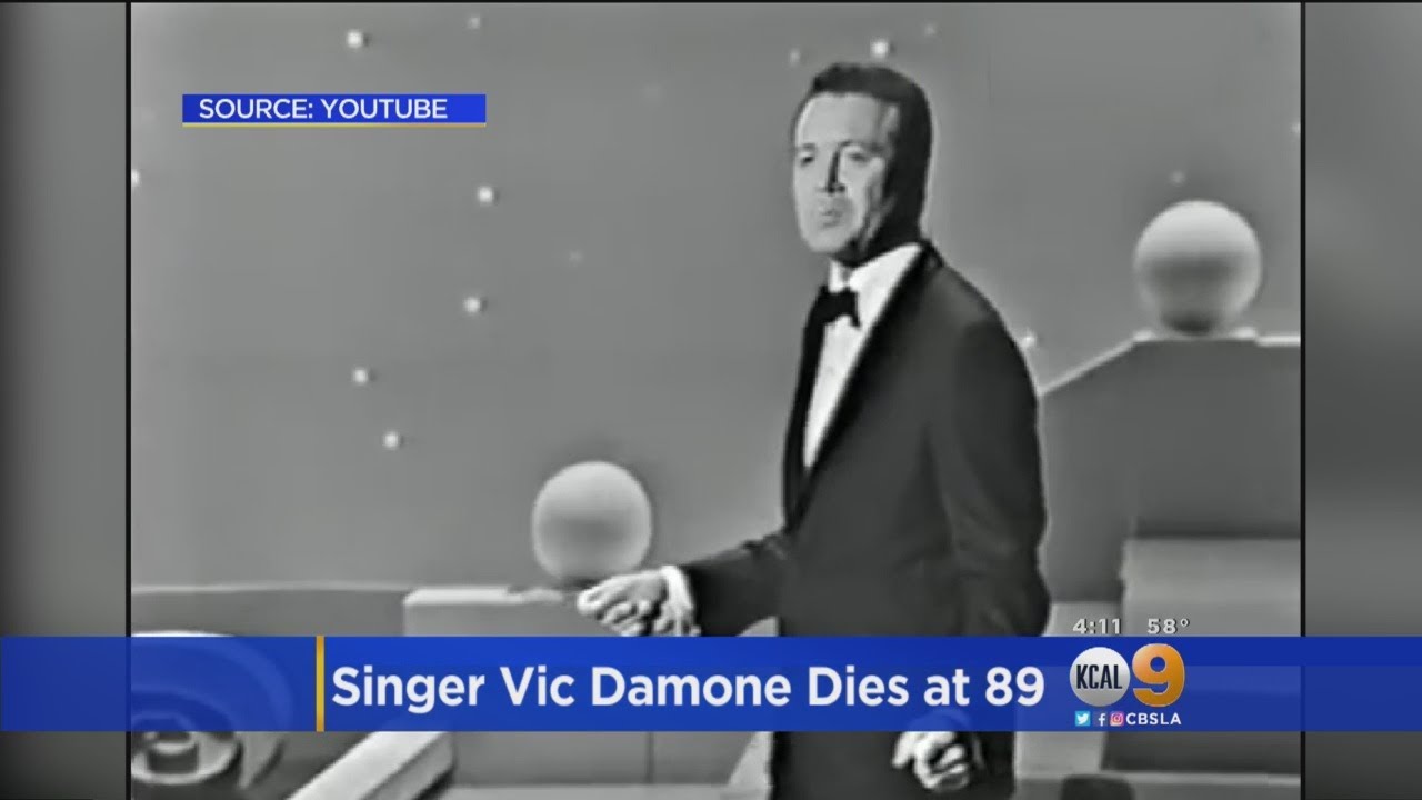 Golden Era Crooner Vic Damone Dies At 89 YouTube