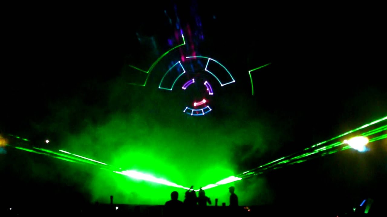 Laser Blast Show @ Darien Lake 2012