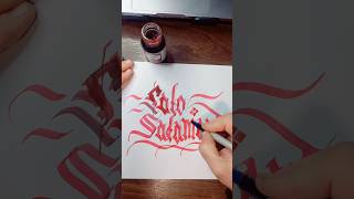 Lalo Salamanka #calligraphy #gothic  #breakingbad