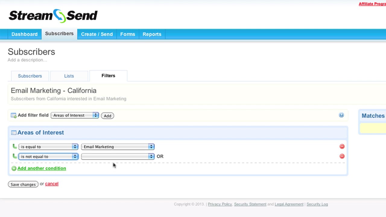 Creating a Filter YouTube
