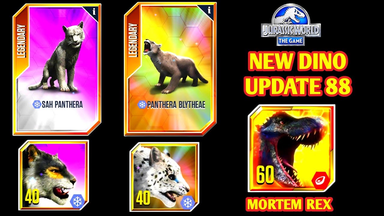 НОВИНКА‼️ ВСЕ НЕВЫПУЩЕННЫЕ ОБНОВЛЕНИЯ С ДИНОЗАВРАМИ 88 И БОСС МОРТЕМ РЕКС СТАНОВЯТСЯ ДОСТУПНЫМИ Д...