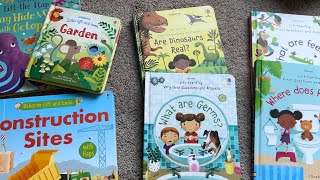 Flap Books from PaperPie ~ A peek inside the different series organized by age