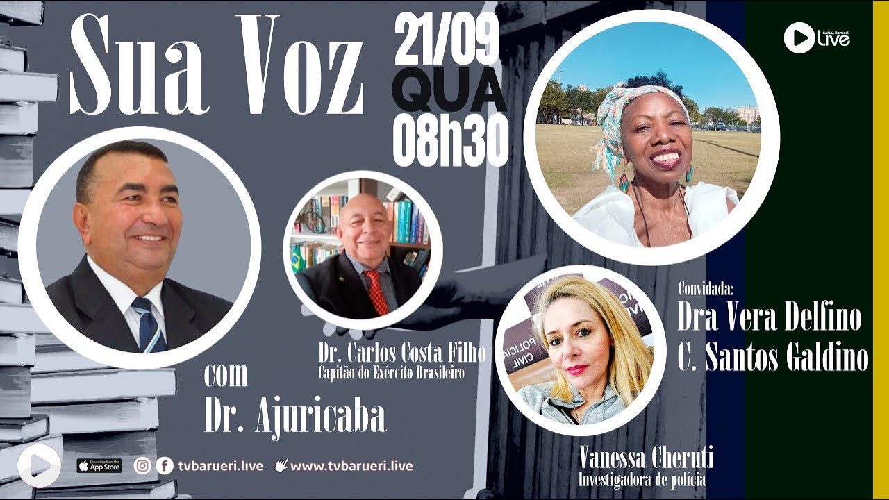 Dra. Vera Delino E Vanessa Cheruti | Sua Voz Com Dr. Ajuricaba