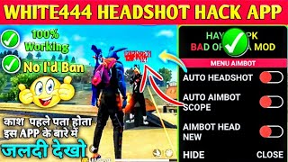 white444 headshot hack app || headshot best app 2022 || 100% working headshot hack app || free fire screenshot 3
