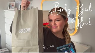 BABY GIRL HAUL UK | WHAT WE HAVE BOUGHT SO FAR | PREGNANCY