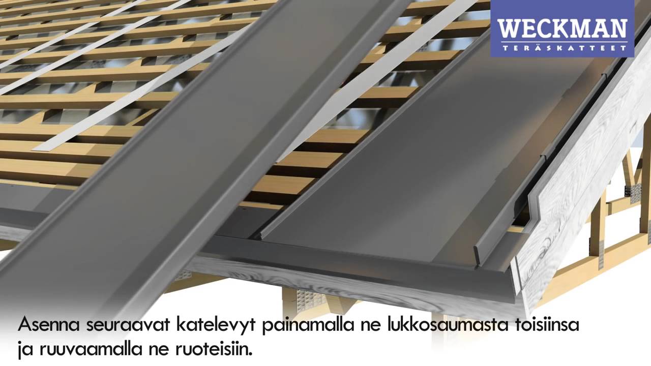 Weckman Elegantti asennus