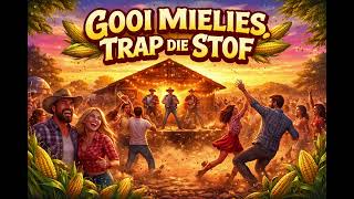 Gooi mielies trap die stof