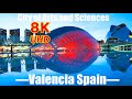 City of Arts and Sciences, Valencia Spain in 8K UHD