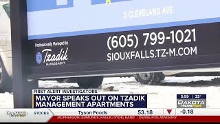 Mayor speaks out on Tzadik Management apartments