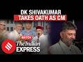 D. K. Shivakumar Takes Oath as Karnataka CM Carrying Constitution