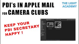 Projected Digital Image Entries in Apple Mail