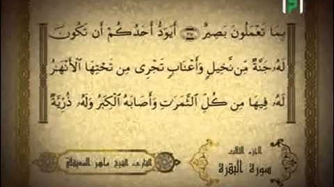 سورة البقرة. الجزء الثالث.حفظ