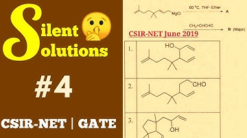Ene Reaction|Pericyclic reactions|CSIR-NET June 2019 chemistry solutions|Silent Solutions