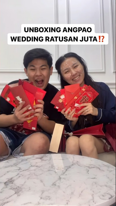 UNBOXING ANGPAO WEDDING SAMPAI RATUSAN JUTA?!🧧