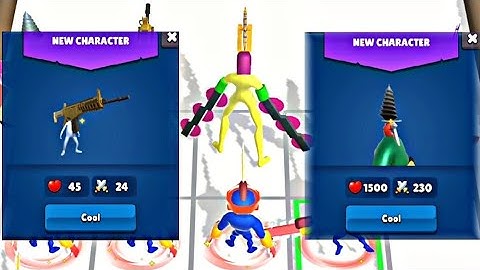 Chainsaw Head: Run And Merge - Gameplay Walkthrough New Update  6-7 (android,ios)