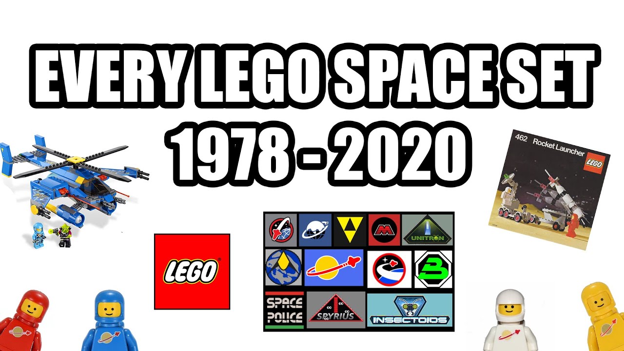 krave krave marionet EVERY LEGO SPACE SET 1978 - 2015 (LEGO SPACE EVOLUTION) - YouTube