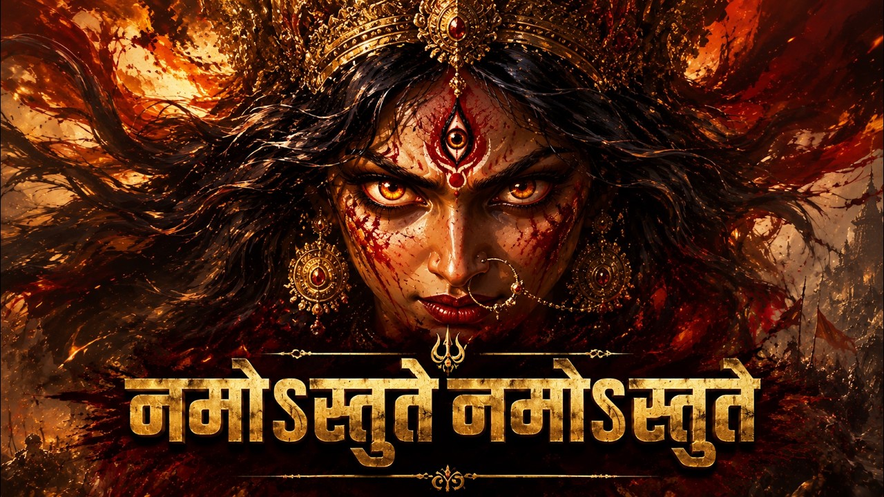 Namostute Namostute | Divine Power | Immortal | Maa Durga | Mahishasur Mardini | Ravi Verma #aaftaab