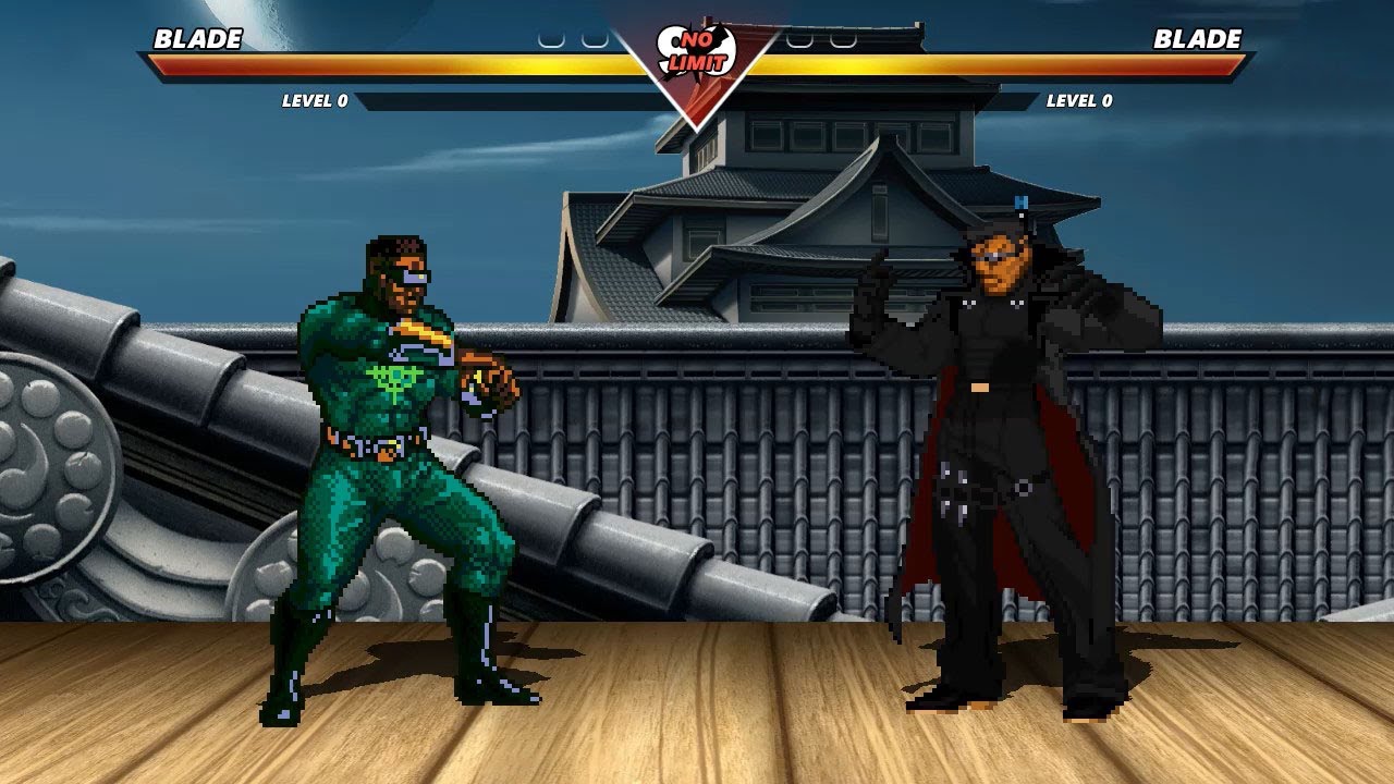 Blade vs Blade Eternal Champions vs Marvel Mugen Epic Fight YouTube