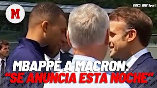 Última hora sobre Mbappé I Mbappé a Macron: "El fichajes se anuncia esta noche" I MARCA