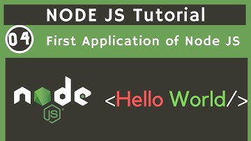 04 First Application of Node JS | Node JS Complete Tutorial | UiBrains | NAVEEN SAGGAM