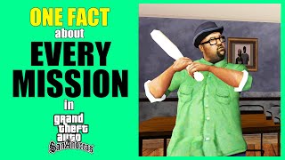 One Fact about Every Mission in GTA San Andreas!